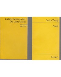 Reclam-Taschenbücher - div. Autoren - v. Anzengruber bis Zweig