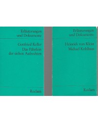 Reclam-Taschenbücher - Erläuterungen und Dokumente - div. Autoren