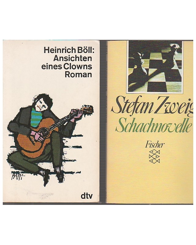 Literatur-Taschenbücher - div. Autoren - v. Böll bis Zweig