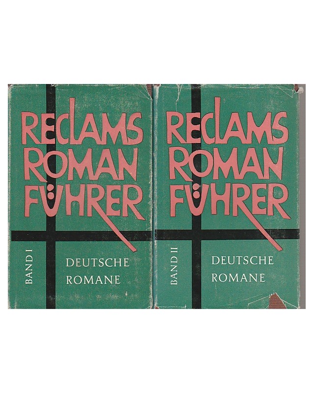 Reclams Romanführer Deutsche Romane