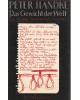 Das Gewicht der Welt - Ein Journal (November 1975 - März 1977)