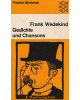 Frank Wedekind - Gedichte und Chansons