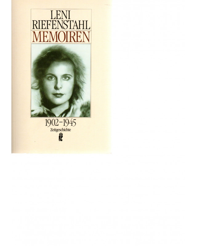 Leni Riefenstahl - Memoiren 1902-1945 - Taschenbuch (klein)