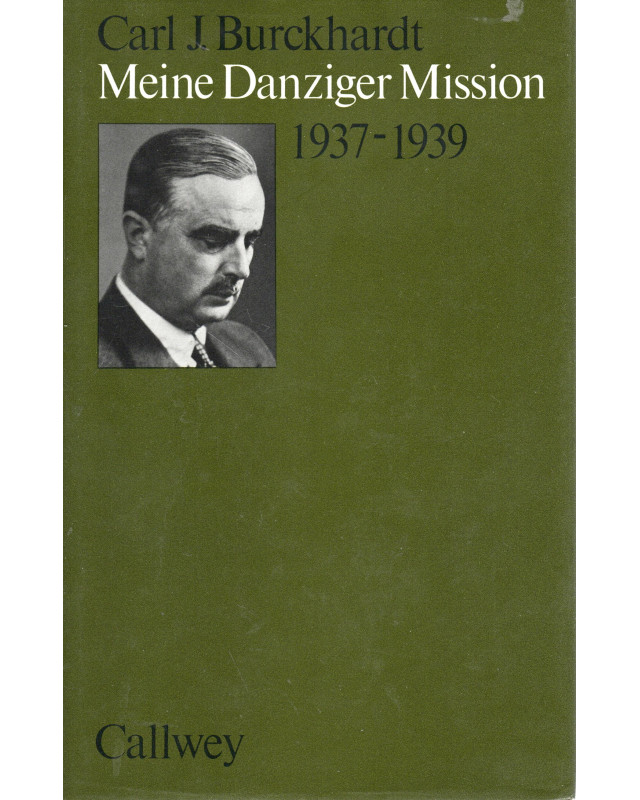 Meine Danziger Mission 1937 - 1939