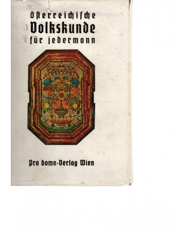 Österreichische Volkskunde für Jedermann