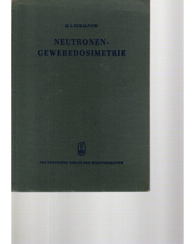 Neutronen-Gewebedosimetrie