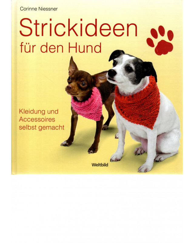 Strickideen für den Hund -Hunde-Kleidung und Accessoires selbst gemacht