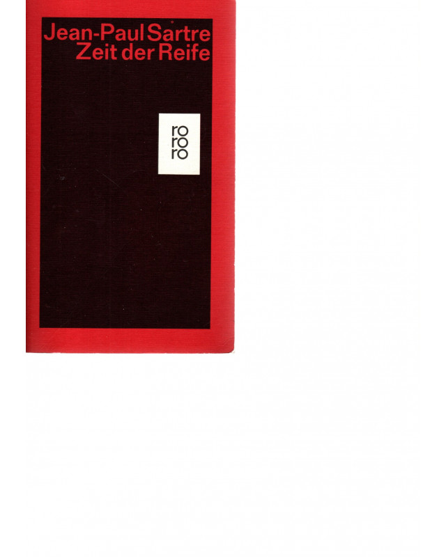 Jean-Paul Sartre - Zeit der Reife - Roman - Taschenbuch