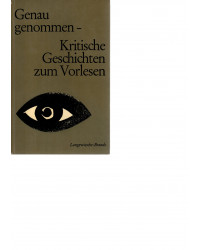 Genau genommen – Kritische Geschichten zum Vorlesen