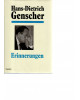 Hans-Dietrich Genscher Erinnerungen