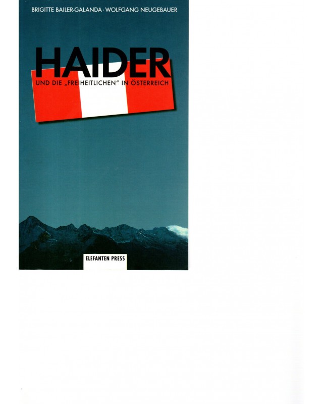 Haider und die Freiheitlichen in Österreich