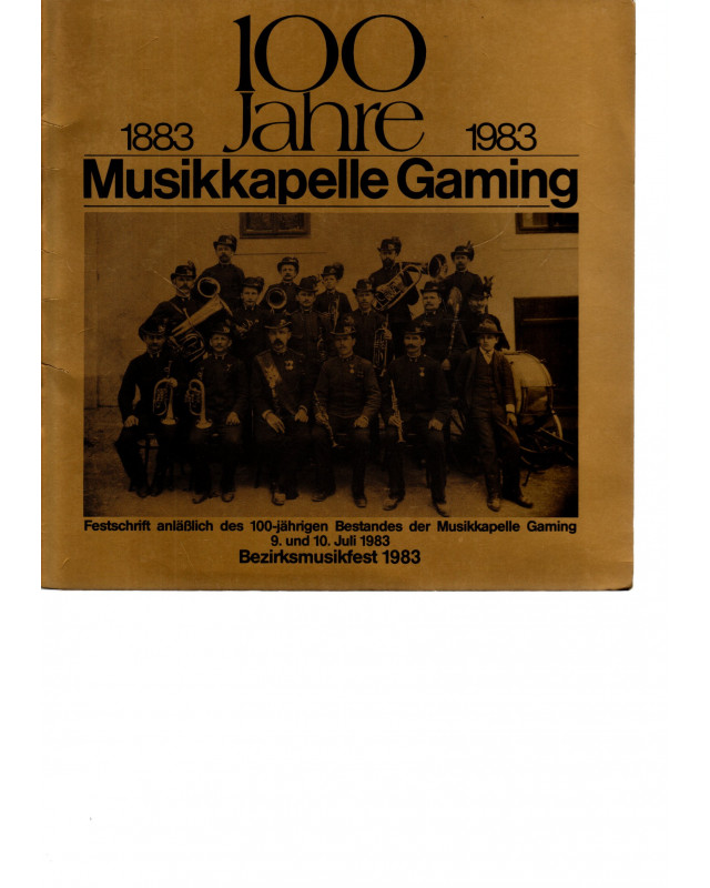 100 Jahre Musikkapelle Gaming