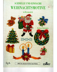 Schnelle und einfache Weihnachtsmotive in Kreuzstich