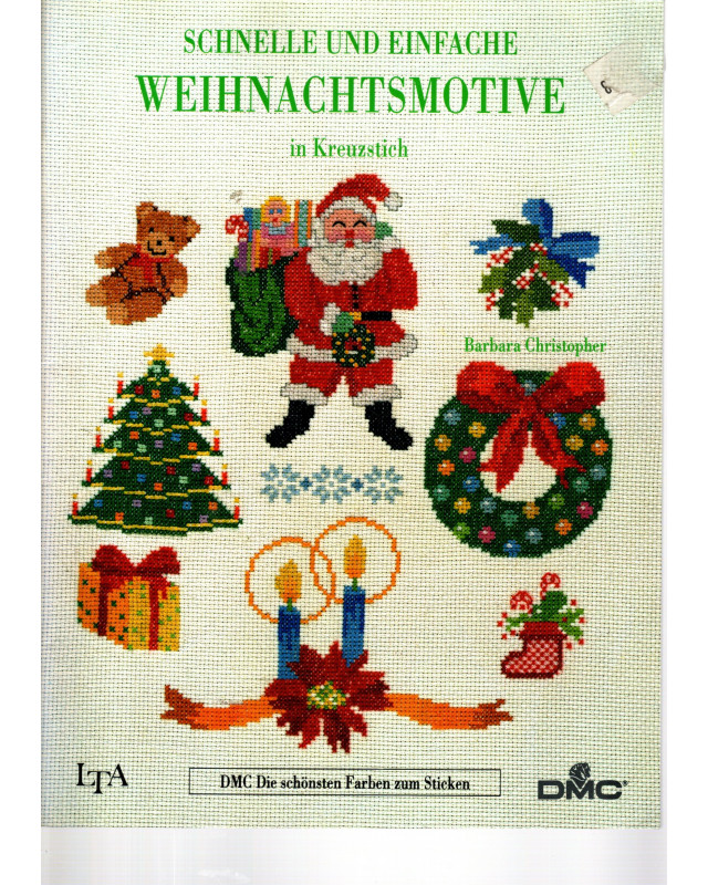 Schnelle und einfache Weihnachtsmotive in Kreuzstich