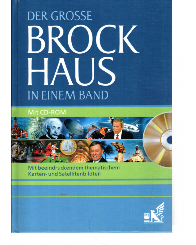 Der grosse Brockhaus in einem Band mit CD - im Schuber