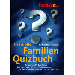 Das große Familien Quizbuch - Der optimale TV-Quiz-Trainer